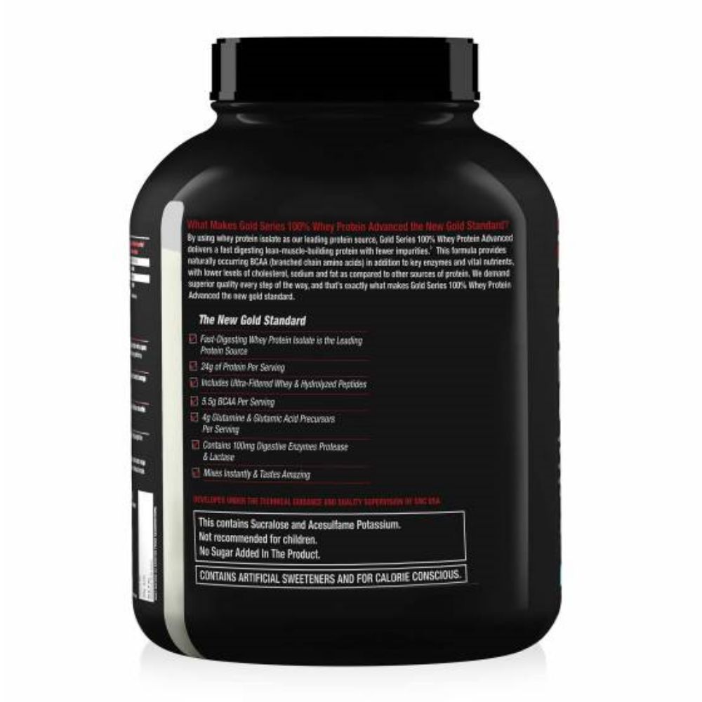 GNC Performance AMP, Gold Series 100% Whey Protein Advanced
