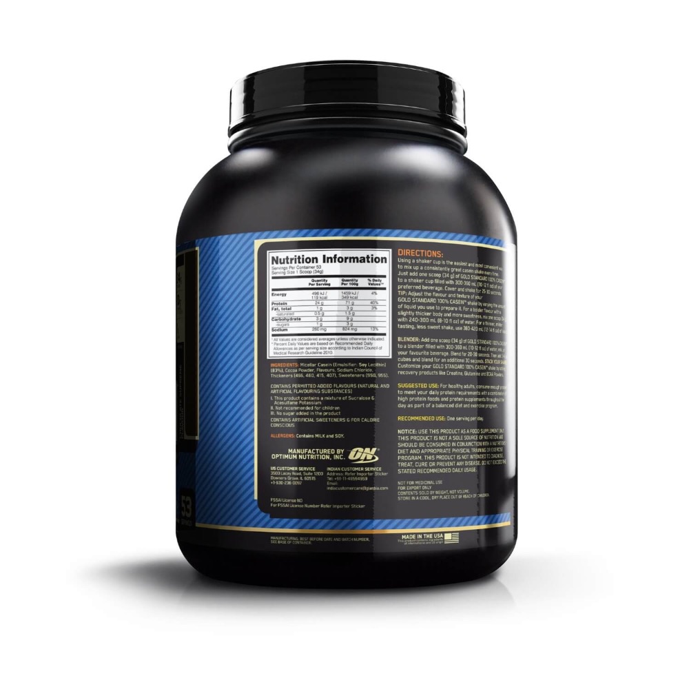 Optimum Nutrition (ON) Gold Standard 100% Casein Protein Powder