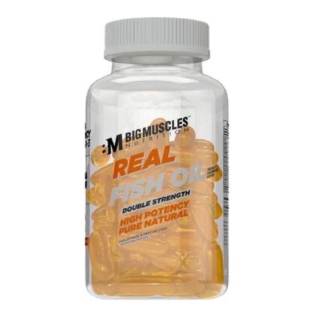 Big Muscles Nutrition  Real Fish Oil - Double Strength