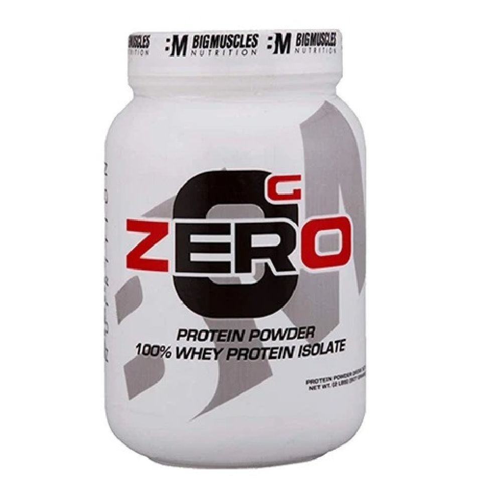 Big Muscles Nutrition Zero Protein Powder From 100% Whey Isolate