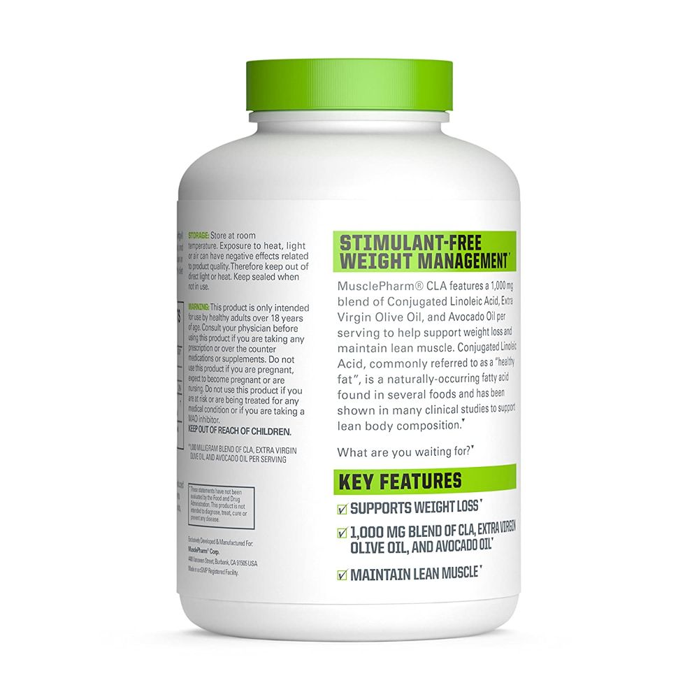 MusclePharm Essentials CLA Weight Loss Support, 90 Servings