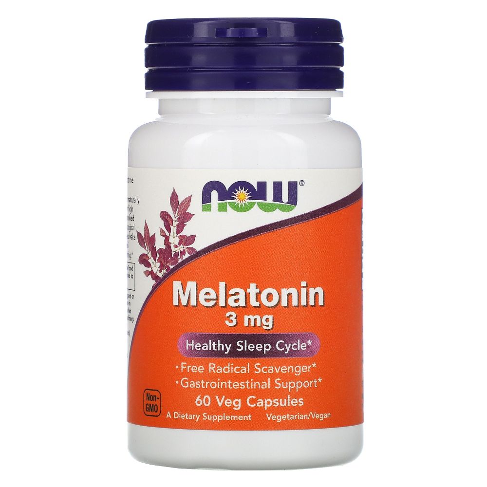 Now Foods Melatonin 3mg (Healthy Sleep Cycle)
