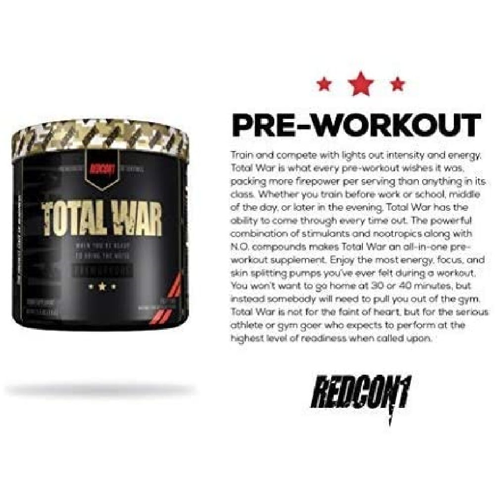 Redcon1 Total War Pre Workout-30 Servings