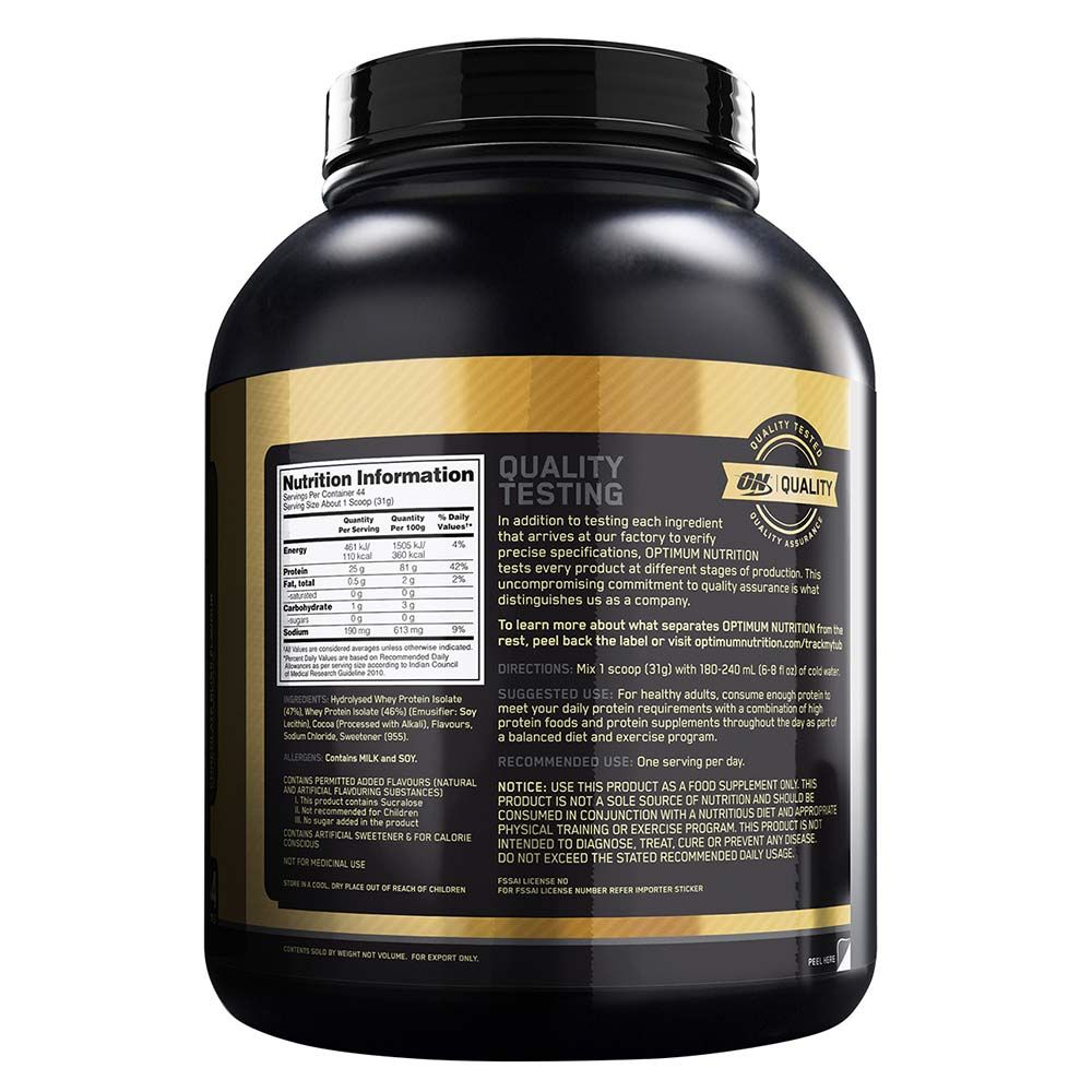Optimum Nutrition Gold Standard 100% Isolate Supplement